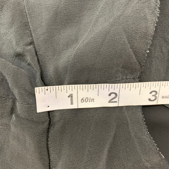 Wilfred 100% Silk Black Strapless Short Romper Sz S - Picture 8 of 9